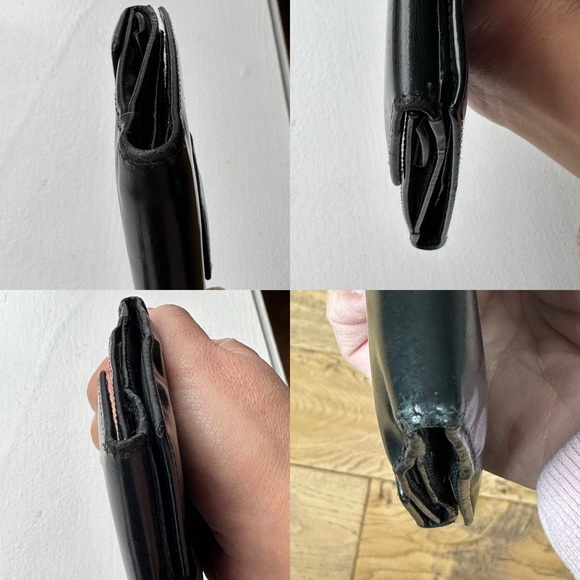 PRADA Spazzolato Leather Compact Wallet - Picture 14 of 14